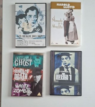 Películas en dvd a 5 € unidad