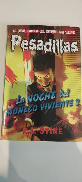Libros Pesadillas R.L.Stine