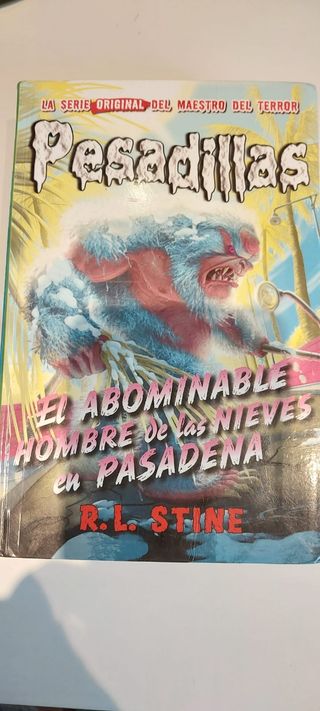 Libros Pesadillas R.L.Stine