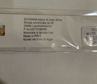 Beaccialetto nuovo in acciaio e strass