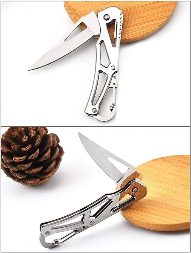 Coltellino Pieghevole Tascabile Piccolo Con Mosche