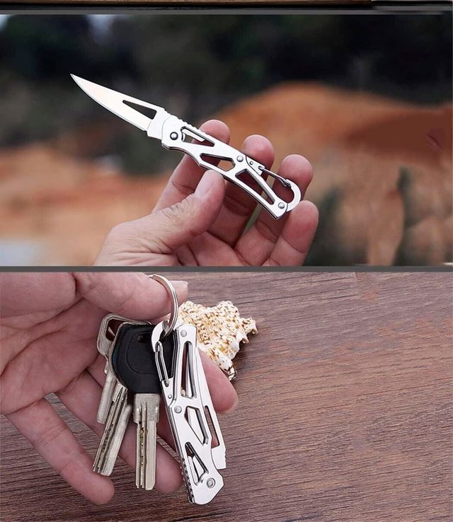 Coltellino Pieghevole Tascabile Piccolo Con Mosche