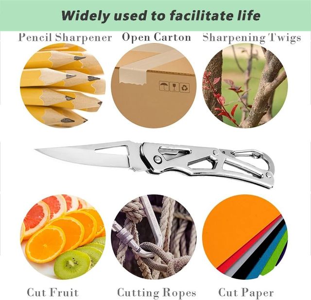 Coltellino Pieghevole Tascabile Piccolo Con Mosche