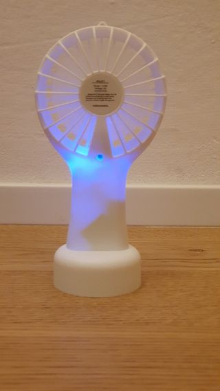 Ventilatore portatile ricaricabile 3 velocità