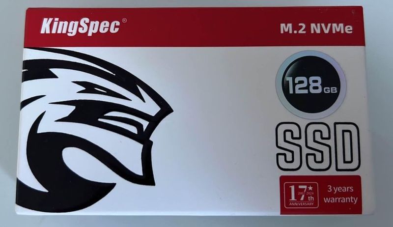 M.2 NVME 2242 128 GB