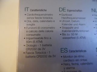 Orologio digitale+cardiofrequenzimetro toraceNUOVO