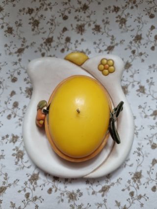 candela con piattino thun