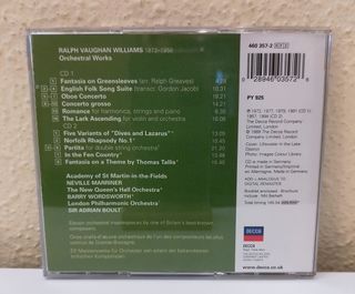 Vaughan Williams - Orchestral Works 2xCD