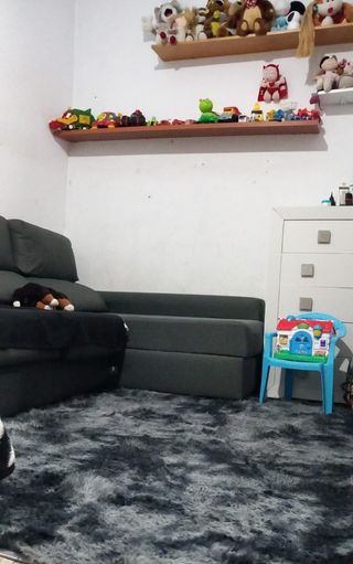 Alfombra gris oscura Bryan