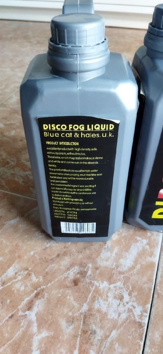 10 litros/9 kg líquido máquina de humo/niebla