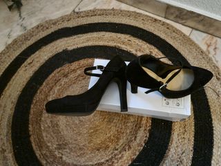 Zapatos tacón  negros