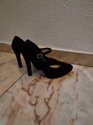 Zapatos tacón  negros