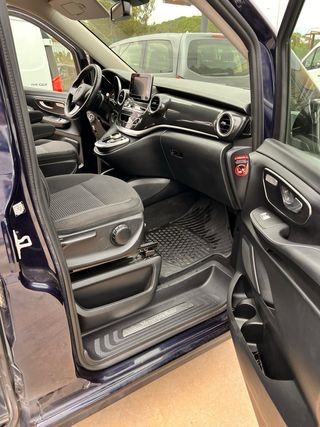 Asiento cama y conjunto mercedes v.