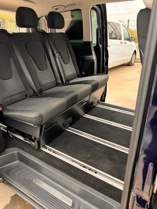 Asiento cama y conjunto mercedes v.