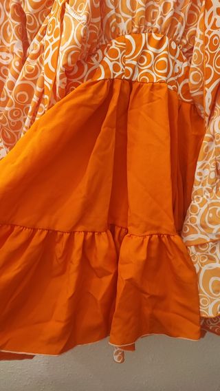 Falda flamenca gitana canastera de niña