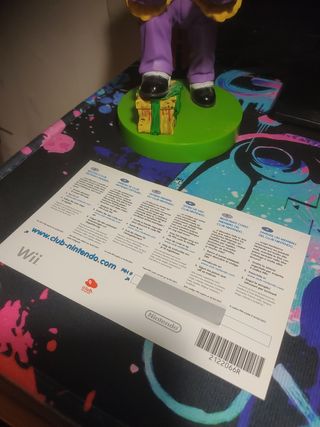 Manual Super Mario Galaxy y puntos, WII