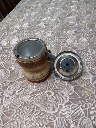 Macina caffe' vintage legno acciaio