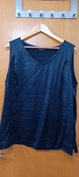 Traje de falda, top y camisa mujer t7xl Elena Miró