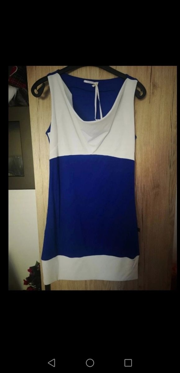 Vestito e giacca blu 44