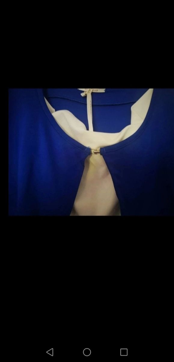 Vestito e giacca blu 44