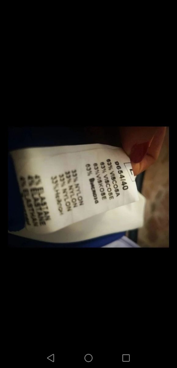 Vestito e giacca blu 44