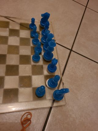 Scacchiera in resina