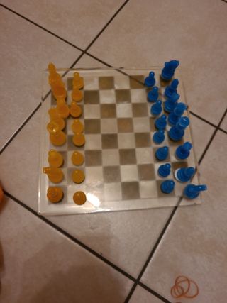 Scacchiera in resina