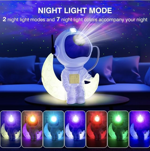 Proyector astronauta estrellas