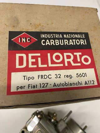 Carburador Del lorto FRD 30