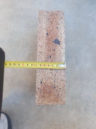 Ladrillo Trapezoidal refractario 400 para hornos