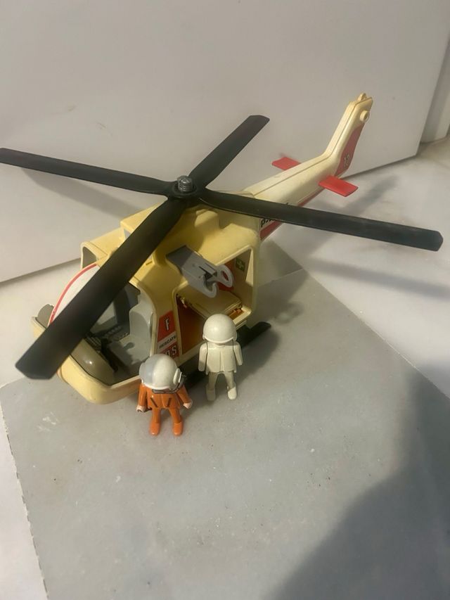 Helicoptero de Rescate Playmobil