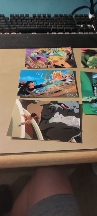 Cromos/Postales Dragón ball
