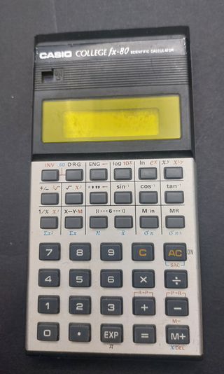 ✅️✅️✅️ 2 CALCULADORAS CASIO fx - 82 Y  fx-80