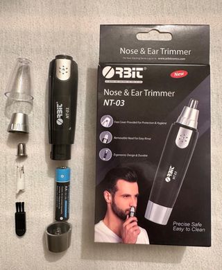 Cortapelos eléctrico para nariz, oreja