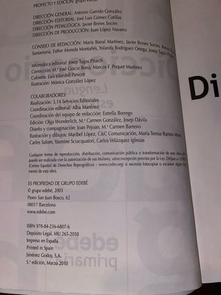 Diccionario Lengua española  