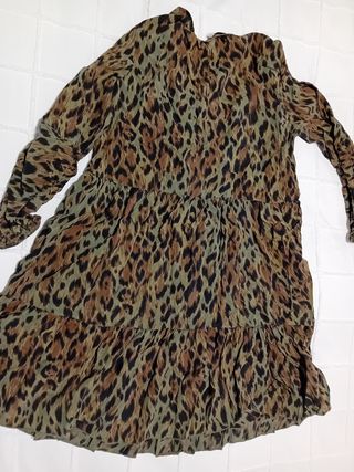 Vestido premamá animal print (talla M)