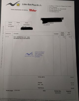 Moto/scooter eléctrica minusválido