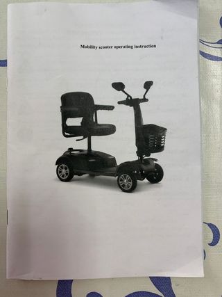 Moto/scooter eléctrica minusválido