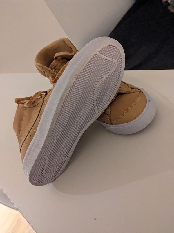 Zapatillas de deporte color tostado Blazer Mid Pre