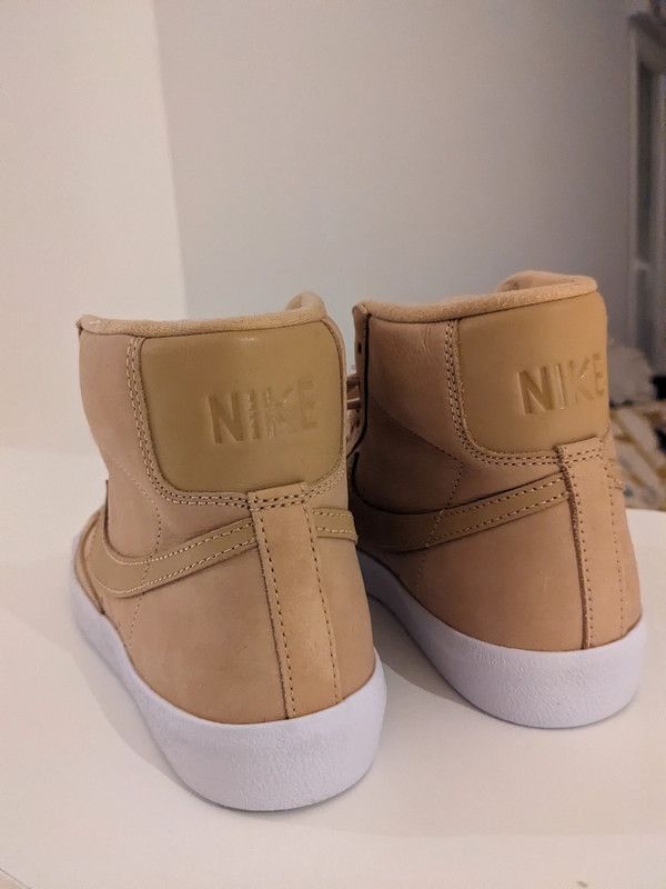 Zapatillas de deporte color tostado Blazer Mid Pre