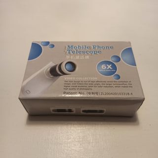 Telescopio de teléfono móvil zoom 6X - nuevo