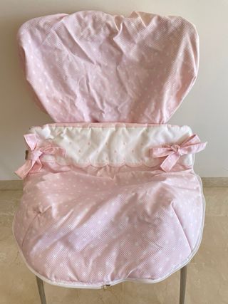 Funda rosa para carro bebé de Uzturre