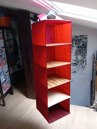 porta abiti in tessuto x armadio