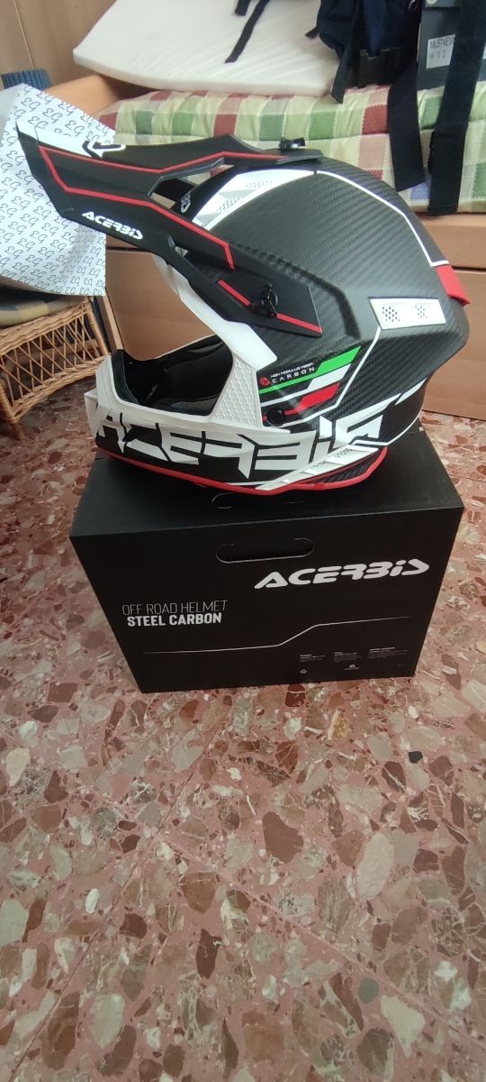 Casco Acerbis Steel Carbon NUEVO