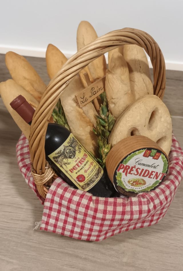 Adorno cesta panes para cocina , de Francia