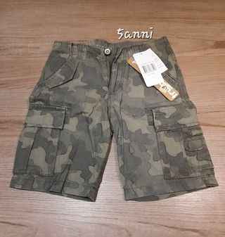 Pantaloncino mimetico bambina 5 anni