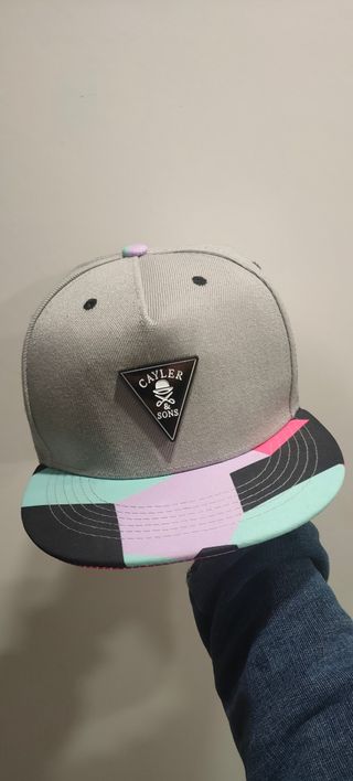 Gorra visera plana