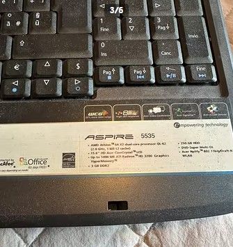 Pc portatile Acer Aspire rotto