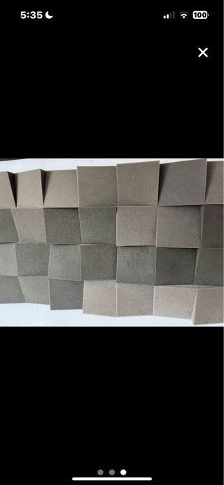 PACK 64 PANELES ACUSTICOS 20X20X7CM