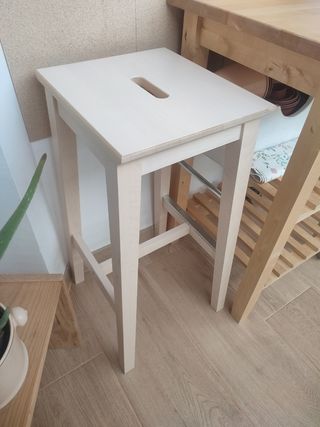 Taburete alto abedul IKEA